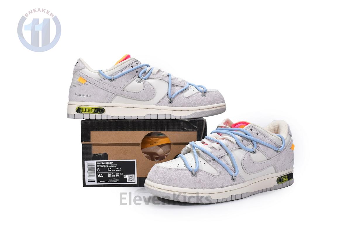 DJ0950-113 OFF WHITE x Nike Dunk SB Low The 50 NO.38