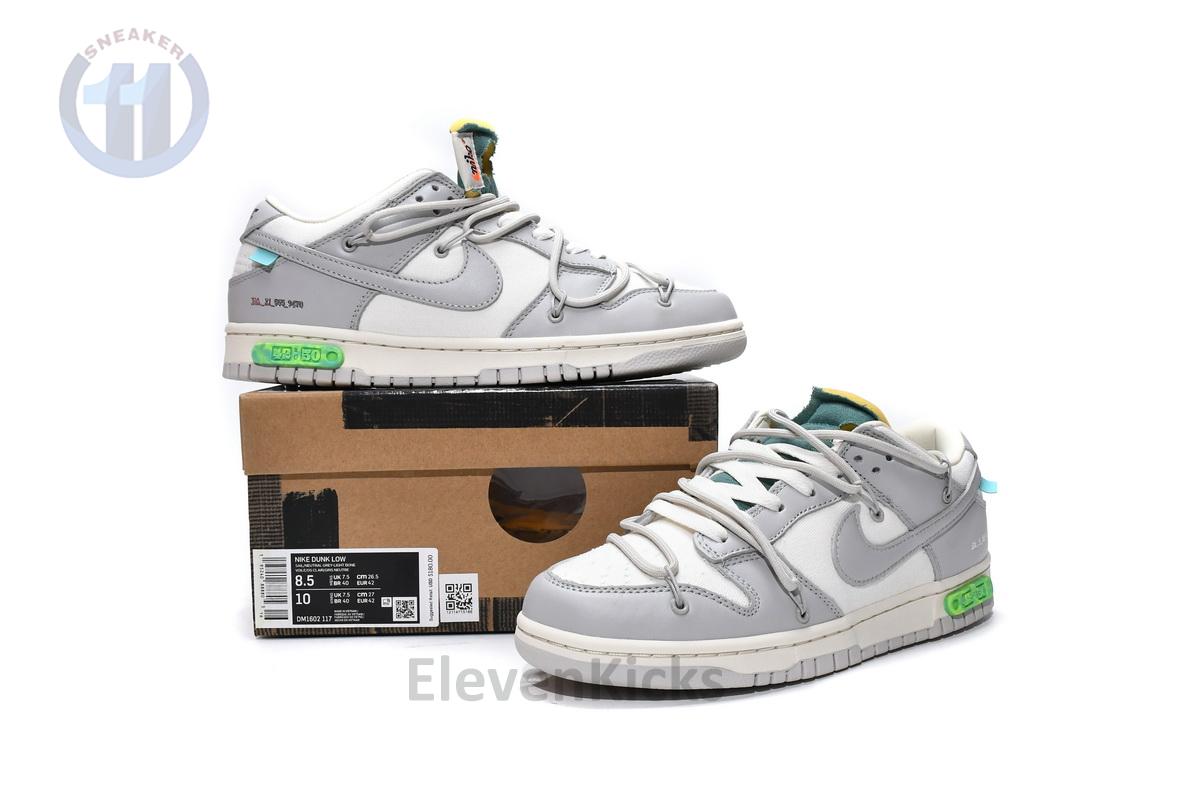 DM1602-117 OFF WHITE x Nike Dunk SB Low The 50 NO.42