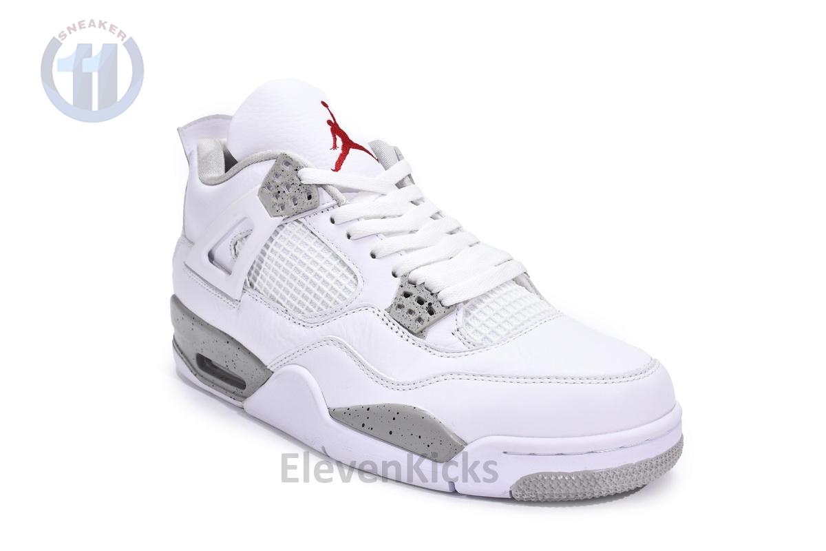 CT8527-100 Air Jordan 4 White Oreo