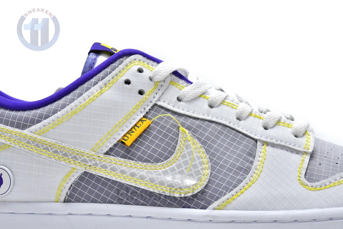 DJ9649-500 Union x Nike Dunk Low Purple Gold