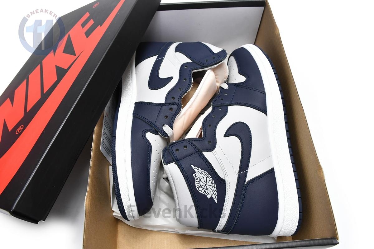 BQ4422-400 Air Jordan 1 High 85 Georgetown College Navy