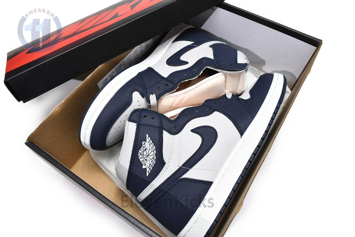 BQ4422-400 Air Jordan 1 High 85 Georgetown College Navy