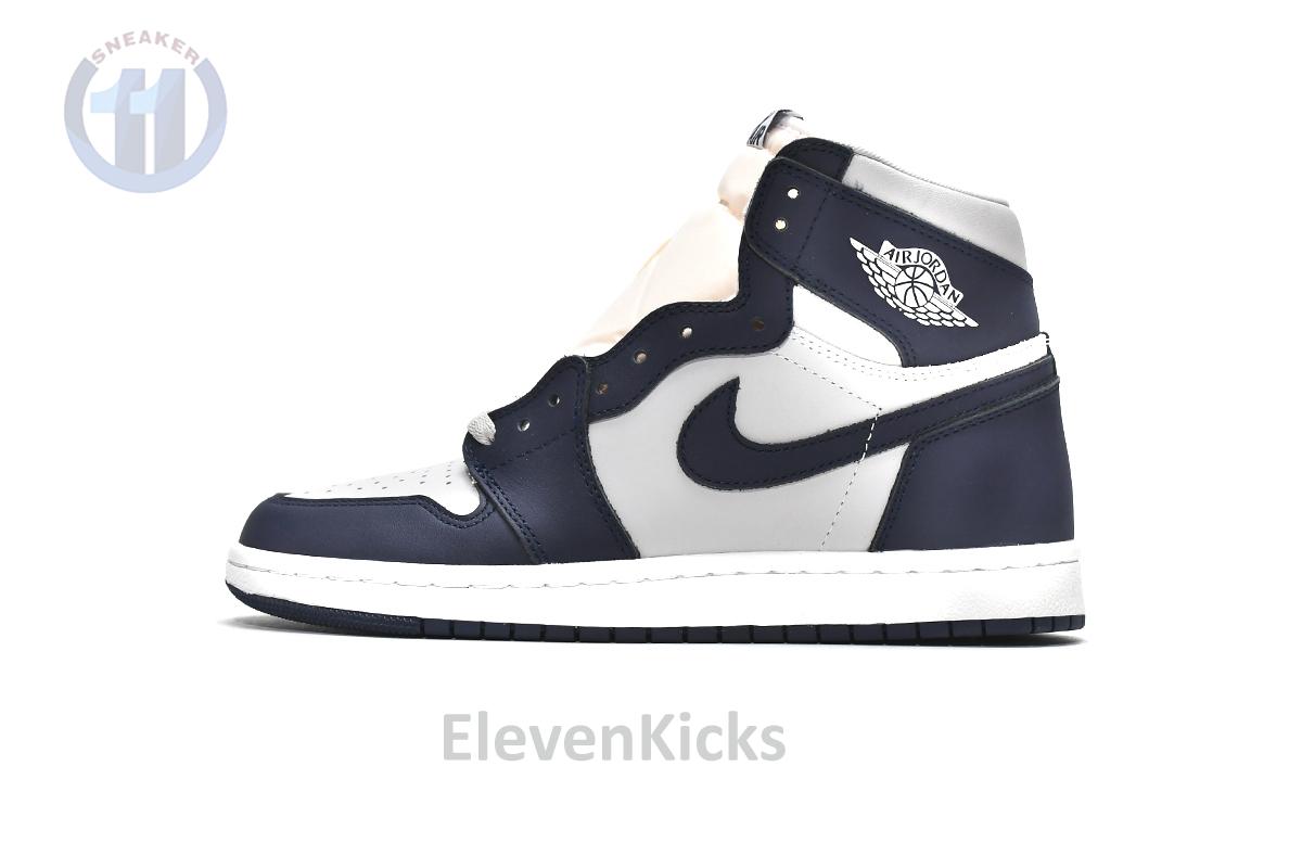 BQ4422-400 Air Jordan 1 High 85 Georgetown College Navy