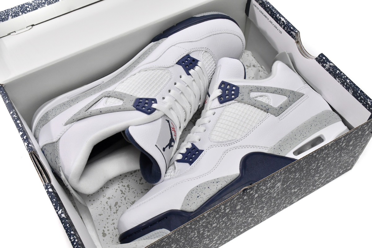 DH6927-140 Air Jordan 4 Retro Midnight Navy