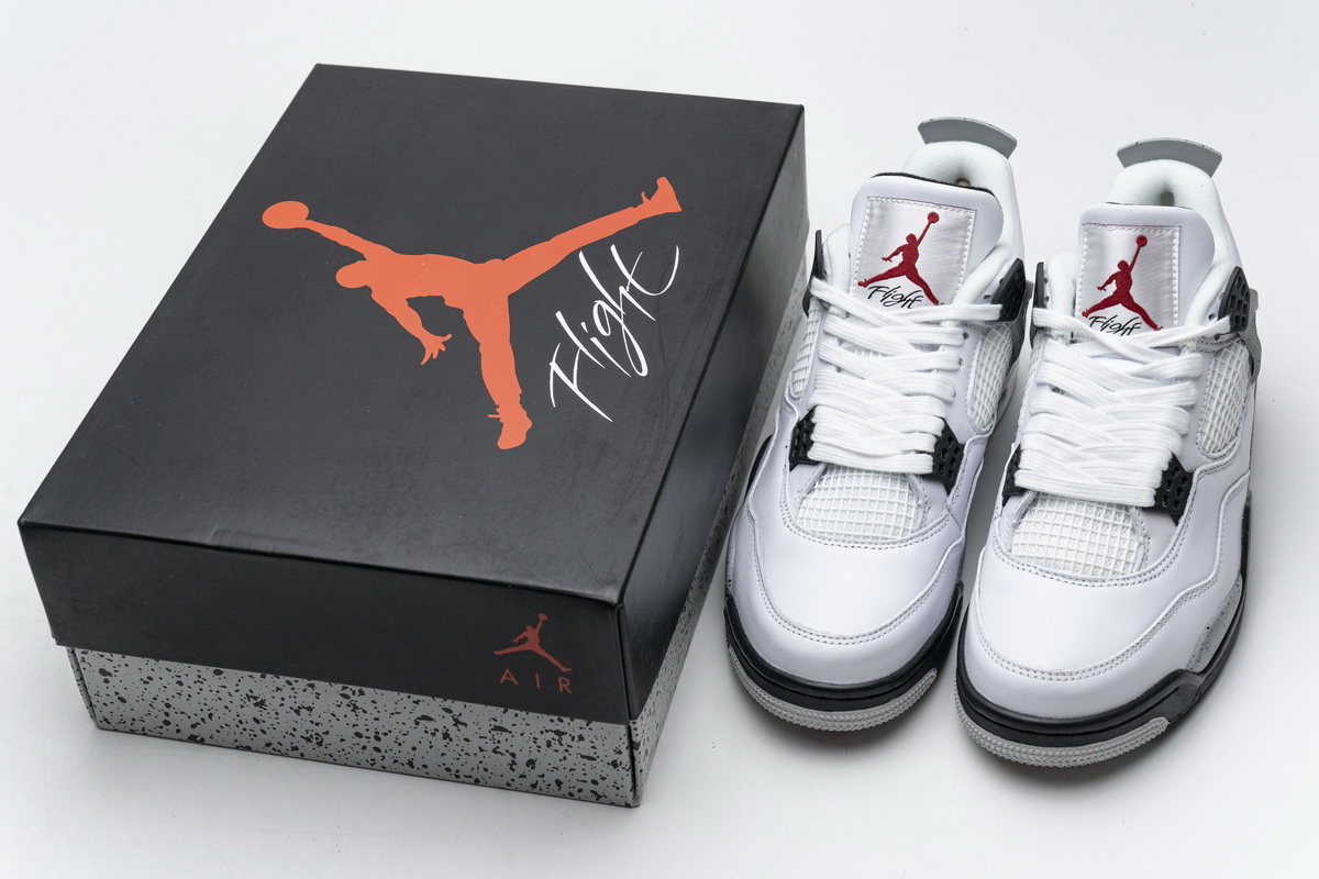 Get Air Jordan 4 Retro White Cement (2016) 840606-192