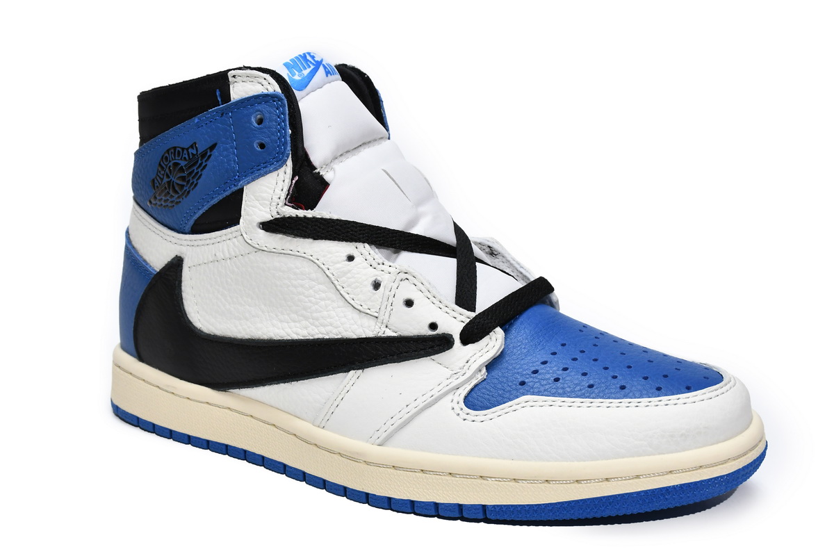 DH3227-105 Fragment x Travis Scott x Air Jordan 1 High OG Military