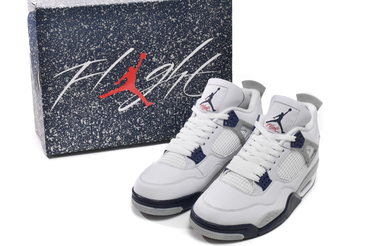 DH6927-140 Air Jordan 4 Retro Midnight Navy