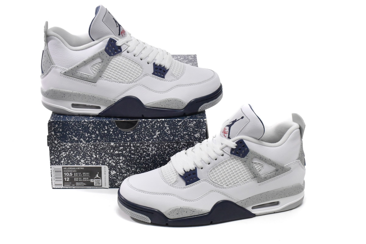 DH6927-140 Air Jordan 4 Retro Midnight Navy