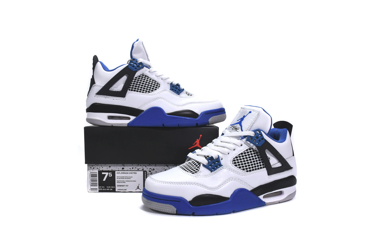 308497-117 Air Jordan 4 Retro Motorsports