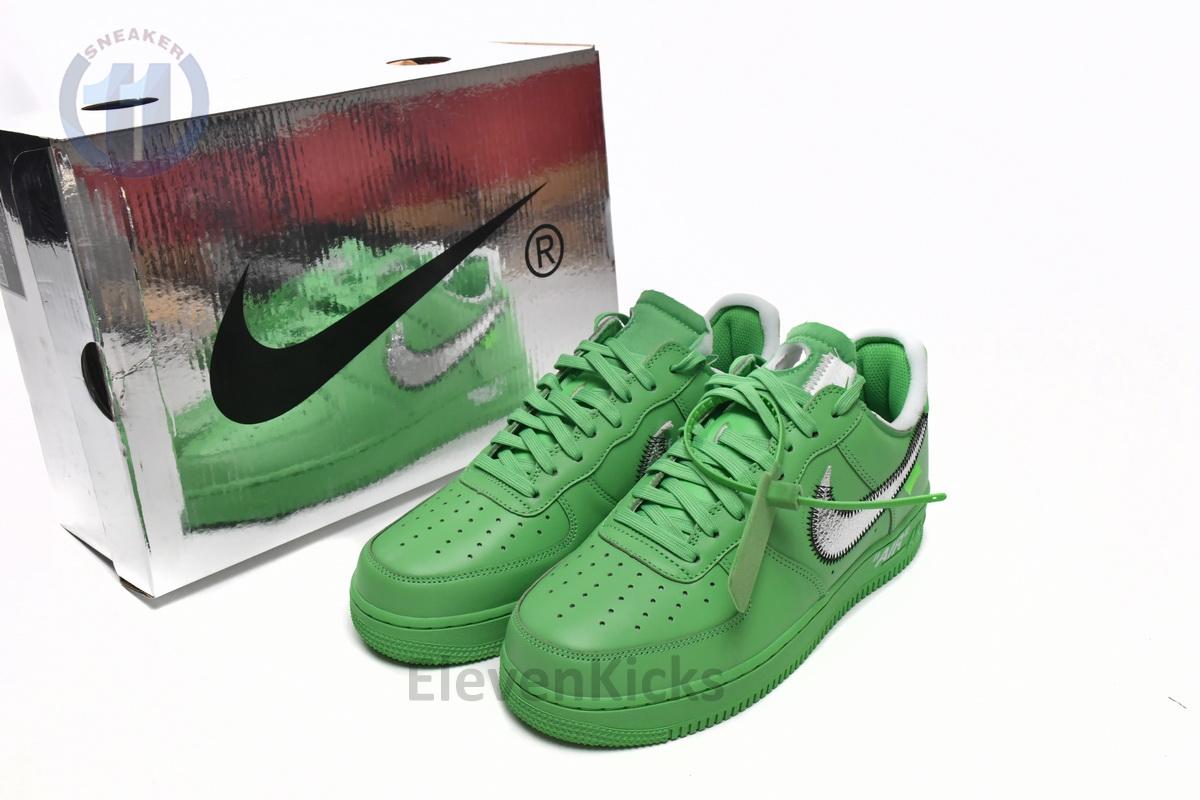 OFF White X Air Force 1 Low Green