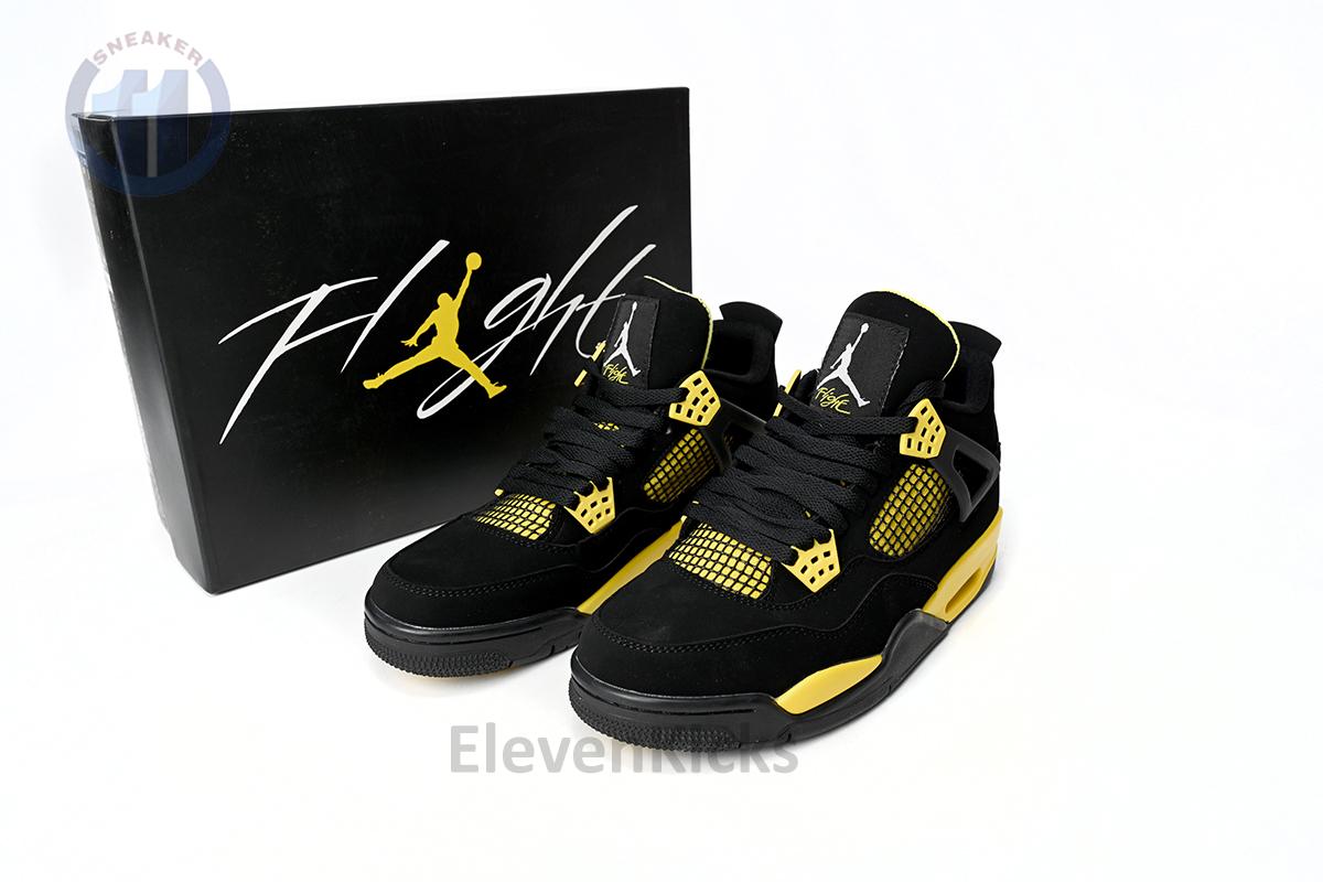 AIR JORDAN 4 “THUNDER” RETURNING SUMMER 2023