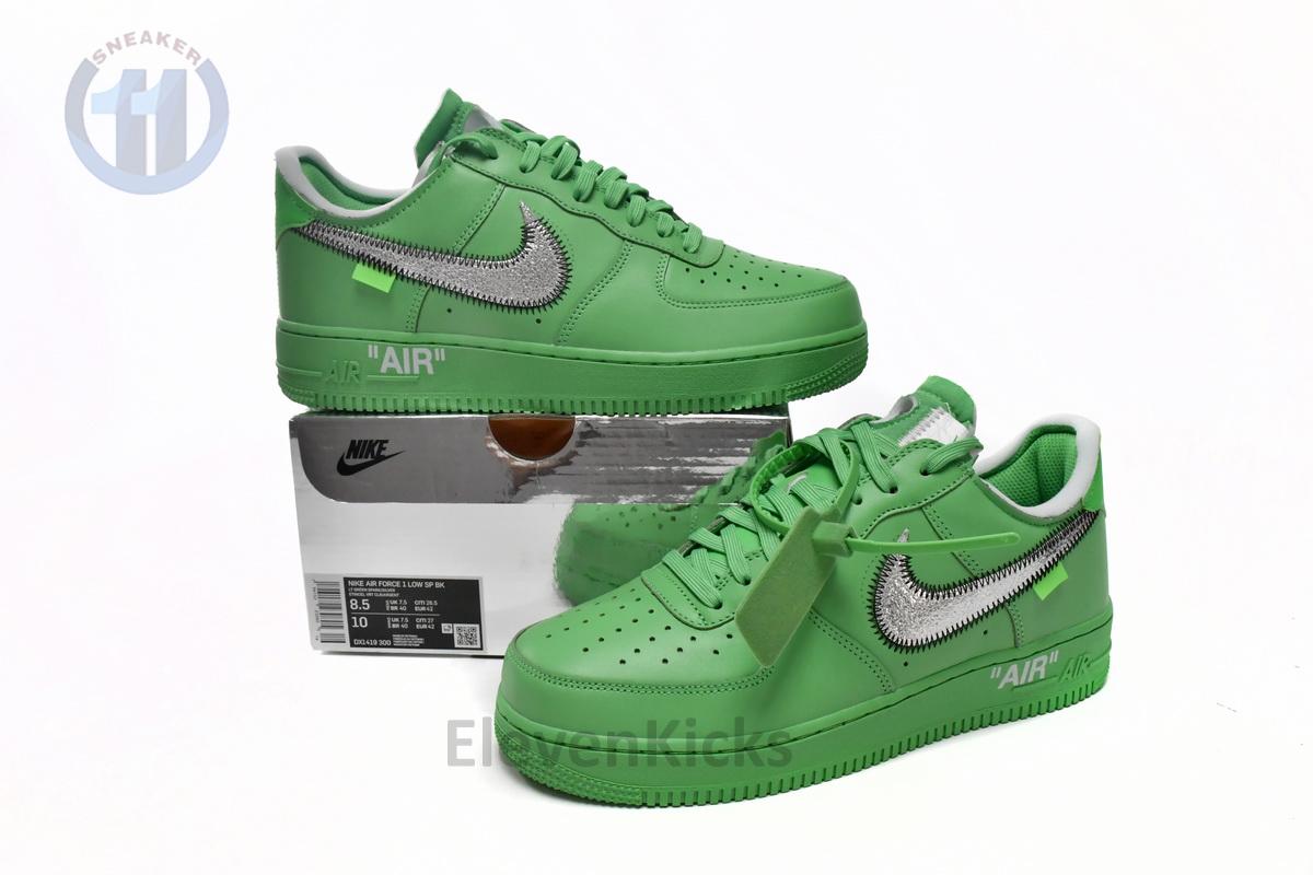 OFF White X Air Force 1 Low Green