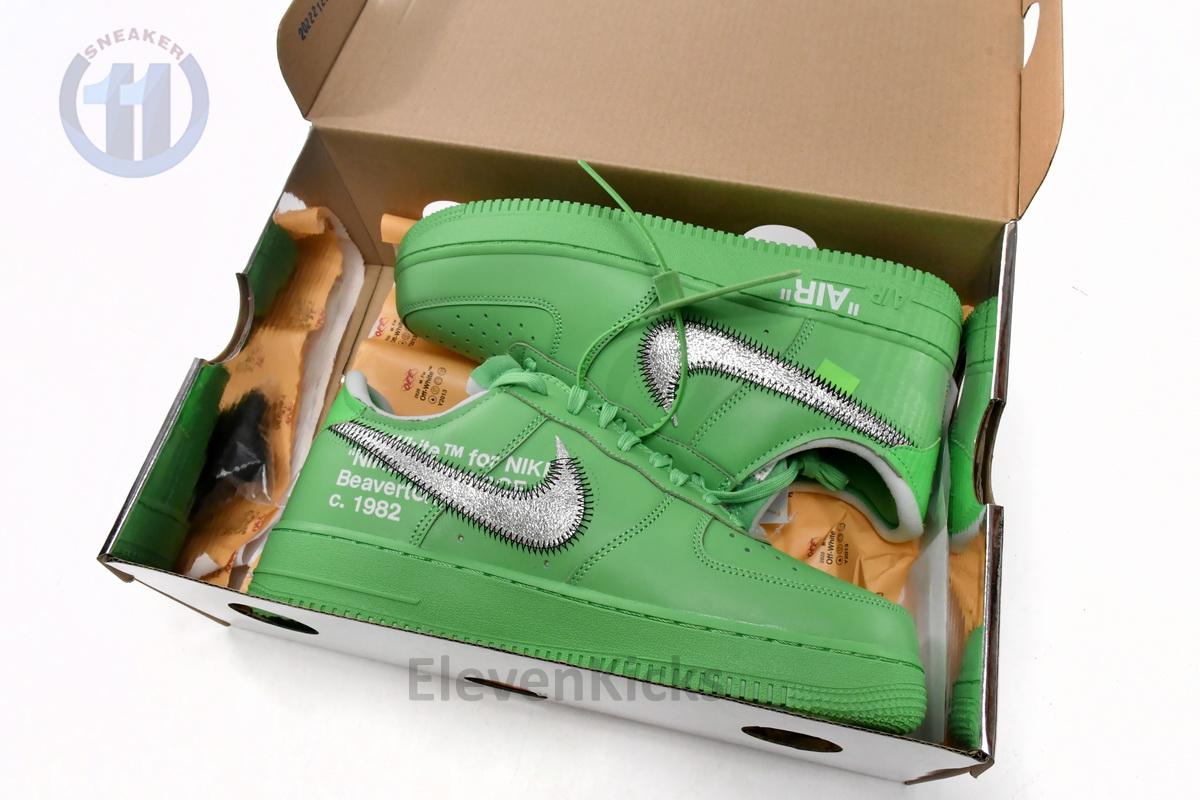 OFF White X Air Force 1 Low Green