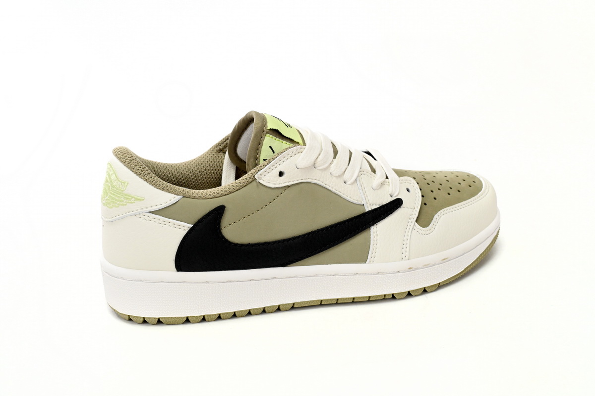 Travis Scott x Air Jordan 1 Low Golf “Olive”