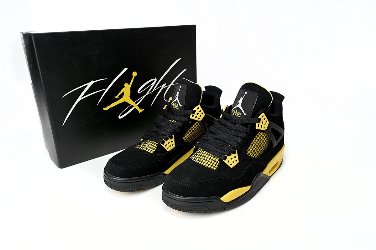 Air Jordan 4 Thunder Yellow