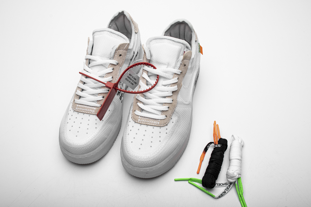 OFF WHITE X Nike Air Force 1 Low White