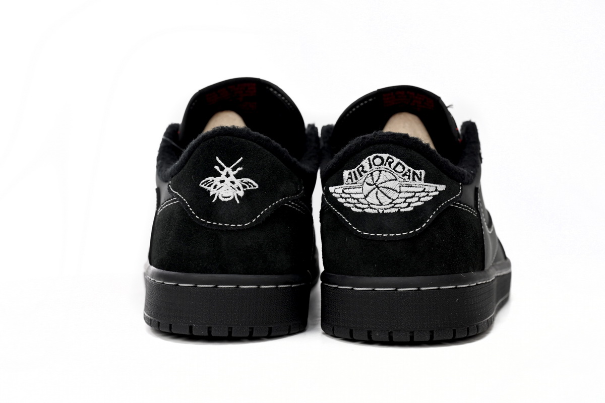 Travis Scott x Air Jordan 1 Low Black Phantom
