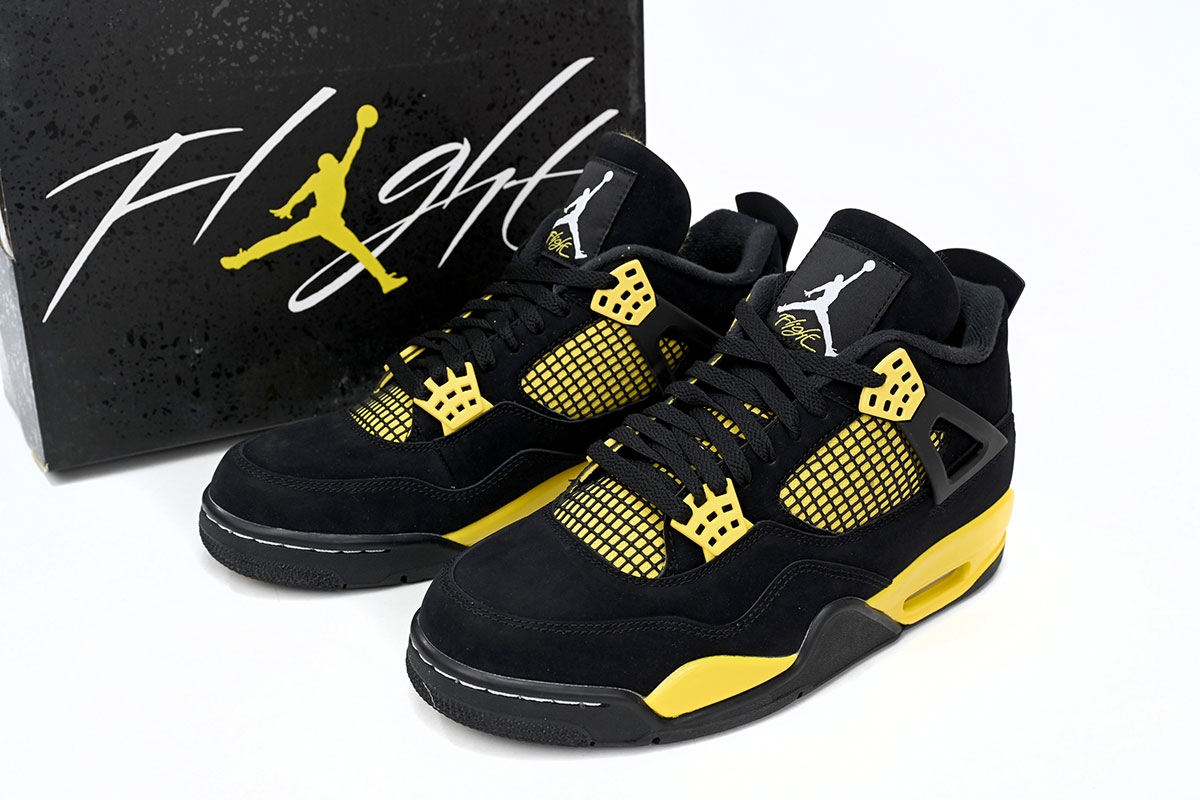 Air Jordan 4 Thunder Yellow