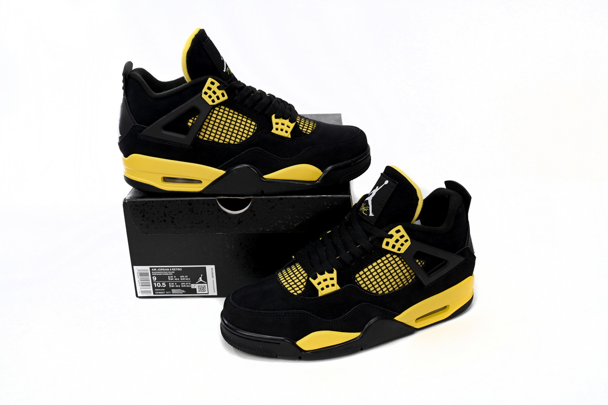 Air Jordan 4 Thunder Yellow