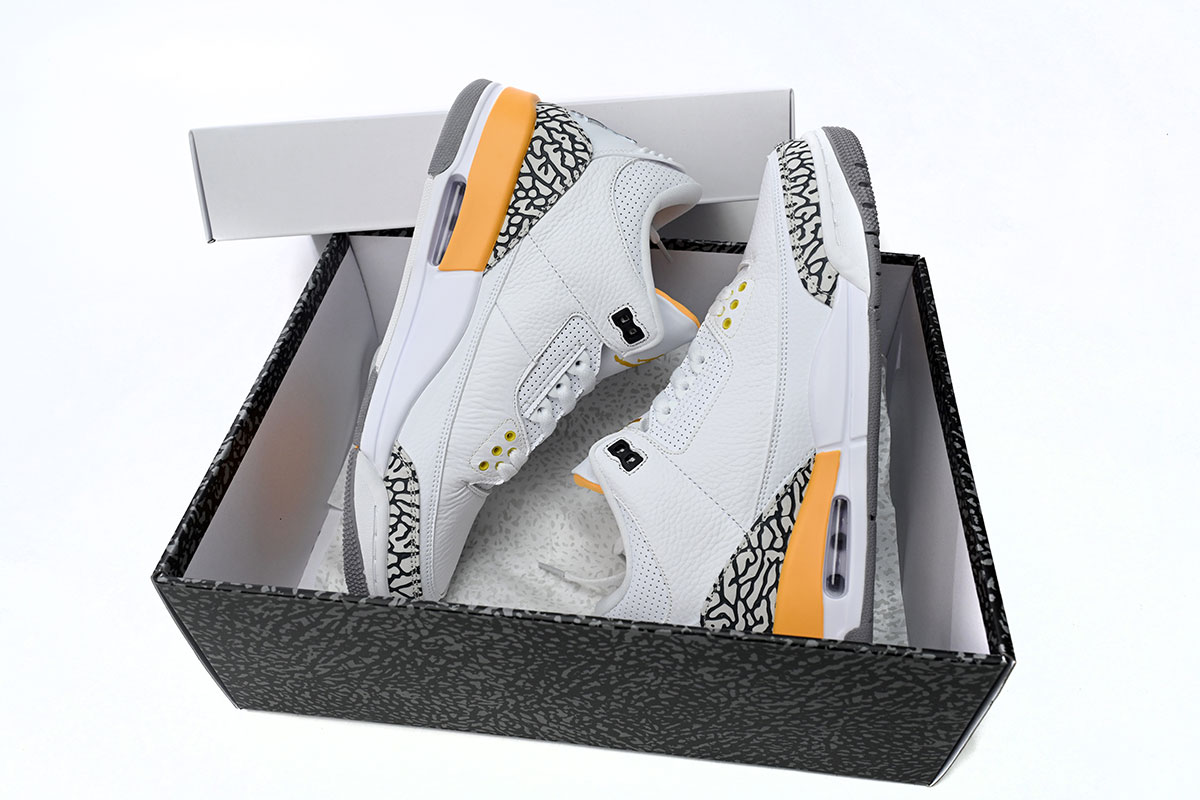 Air Jordan 3 Retro White Orange