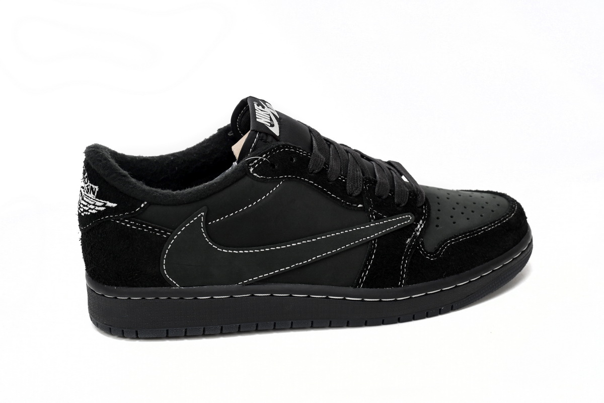Travis Scott x Air Jordan 1 Low Black Phantom