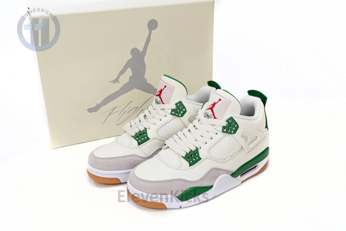 Nike SB x Air Jordan 4 “Pine Green”Calaite