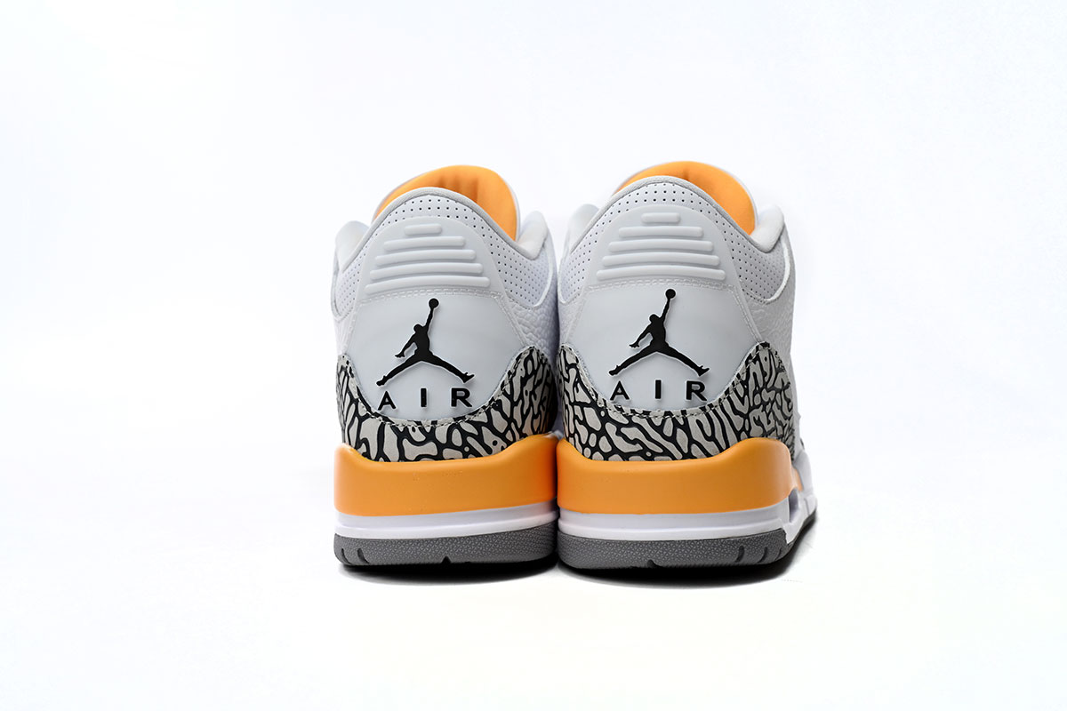 Air Jordan 3 Retro White Orange