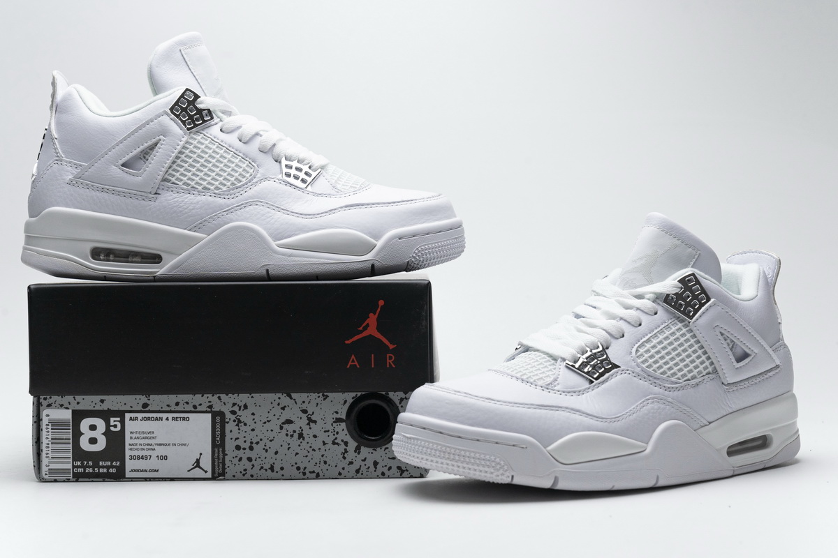 AIR JORDAN 4 “PURE MONEY” 308497-100