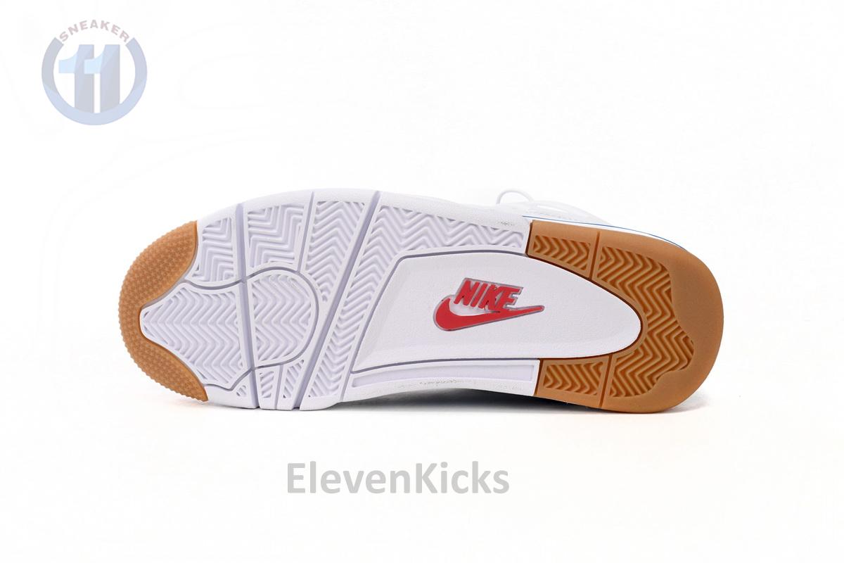Nike SB x Air Jordan 4 White Blue