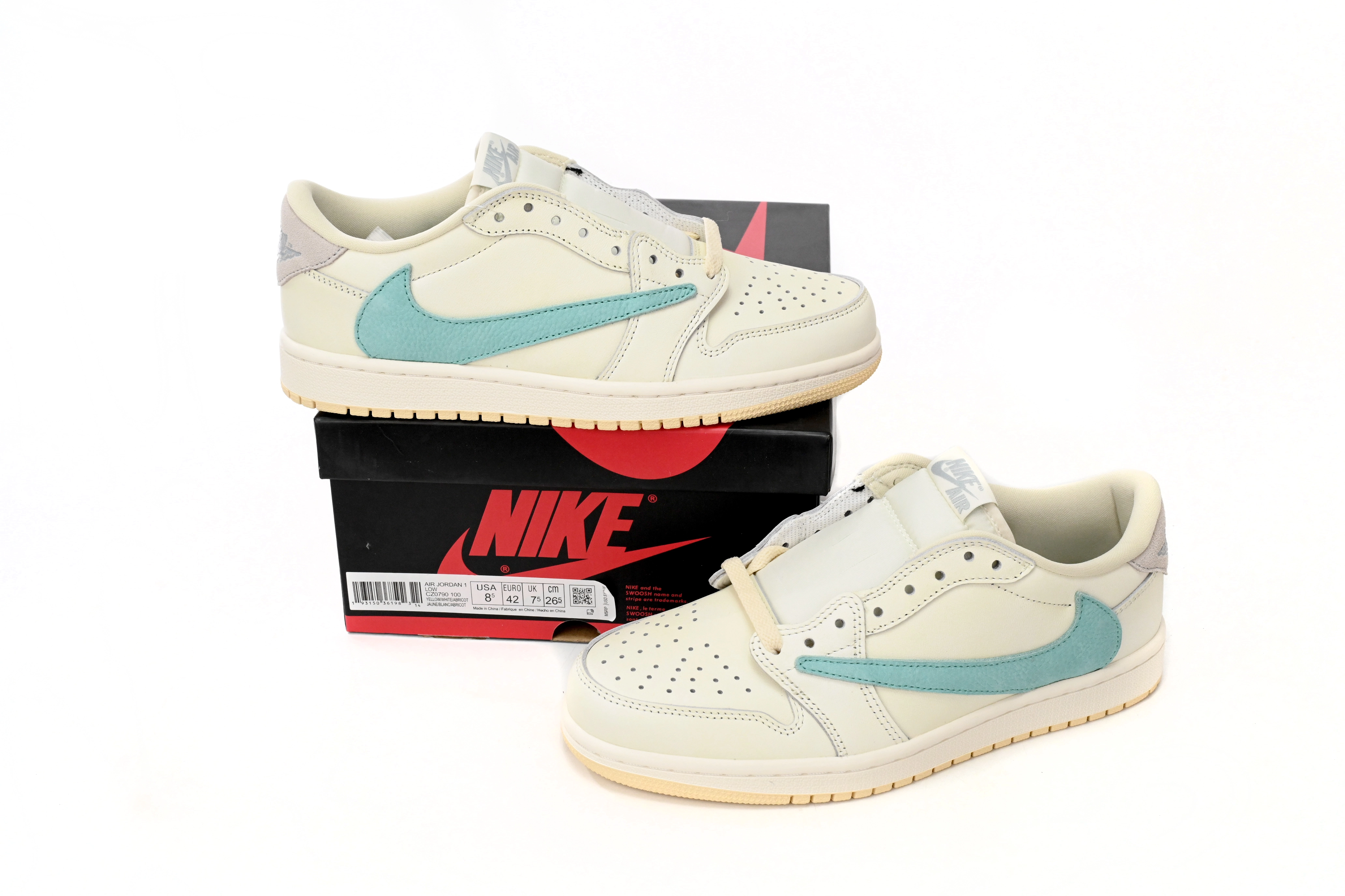travis scott x T*f*ny & co. x nike air jordan 1 low og sp