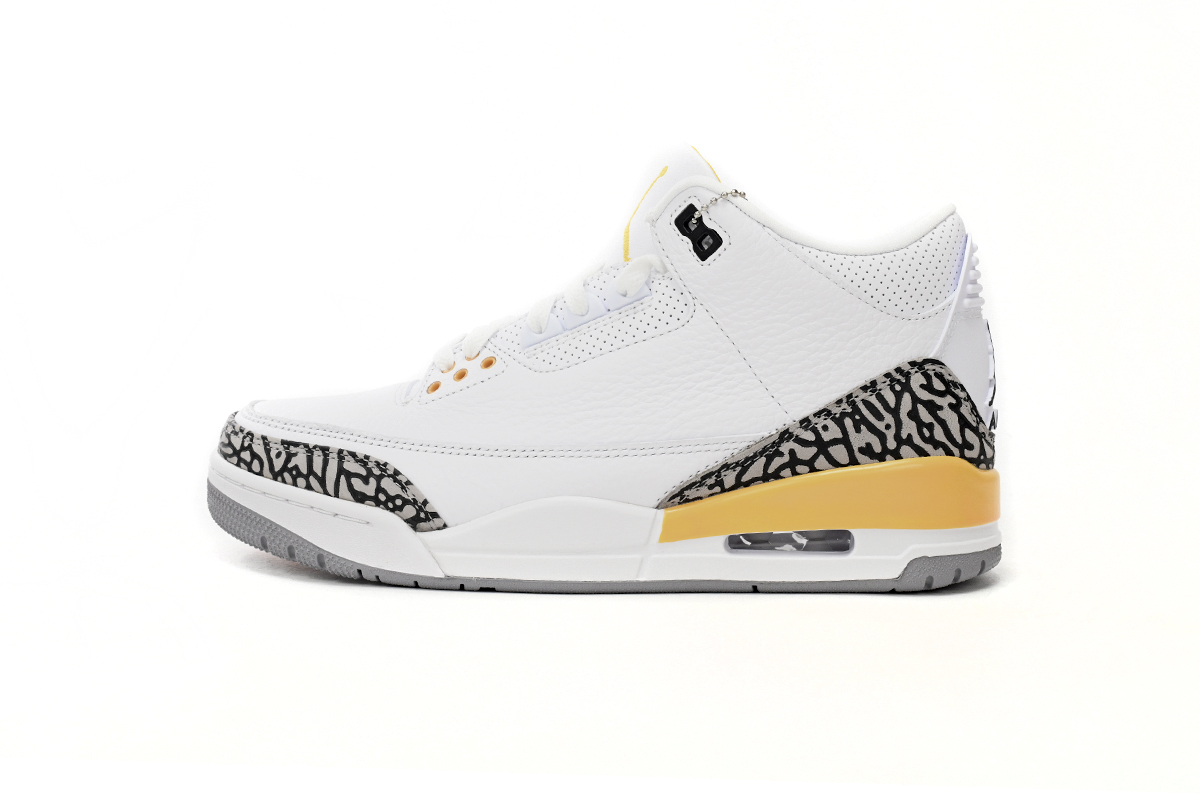 Air Jordan 3 Retro White Orange