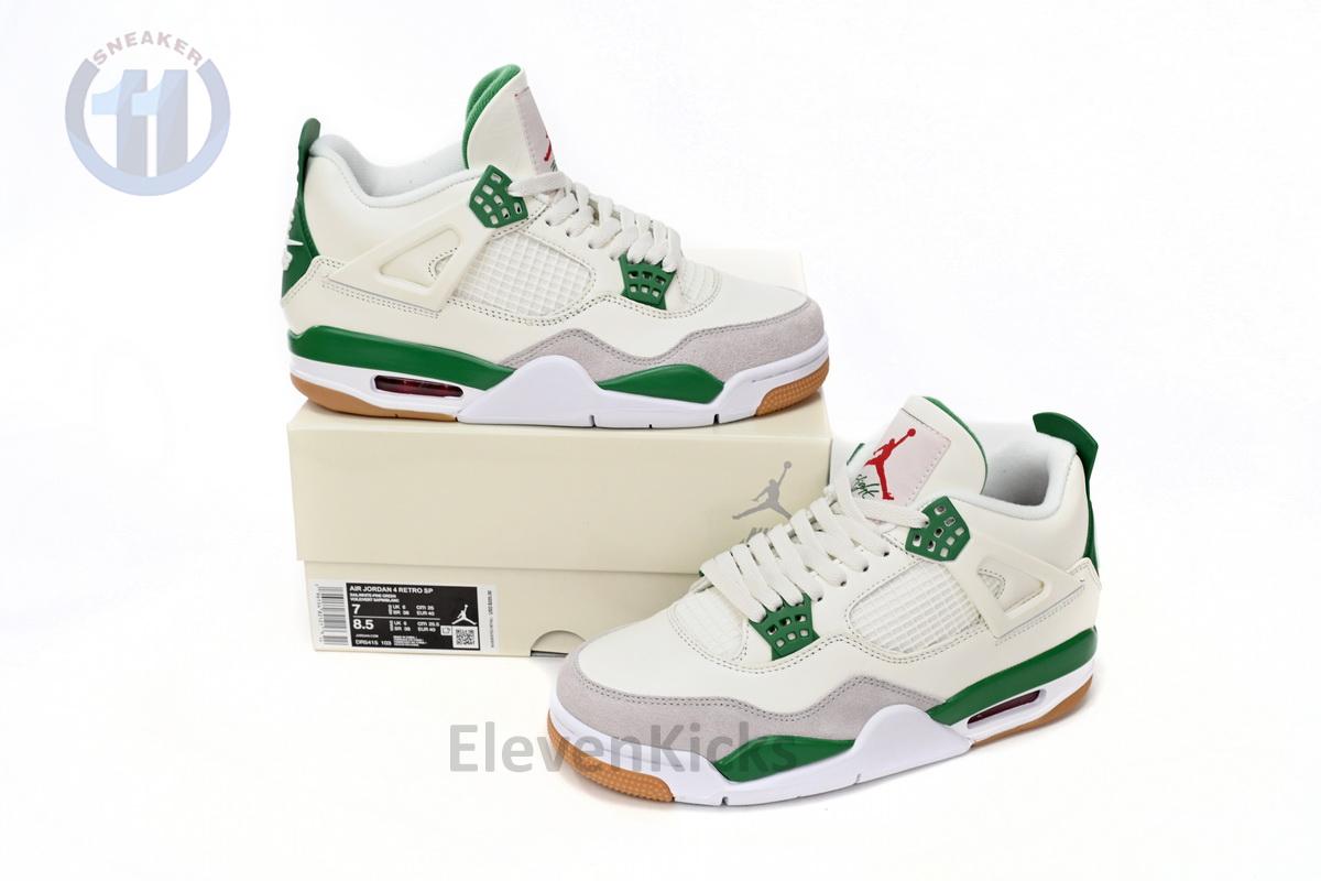 Nike SB x Air Jordan 4 “Pine Green”Calaite