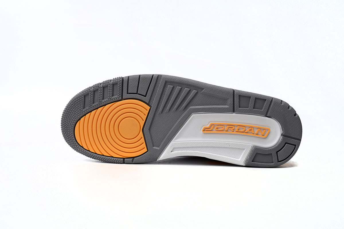 Air Jordan 3 Retro White Orange