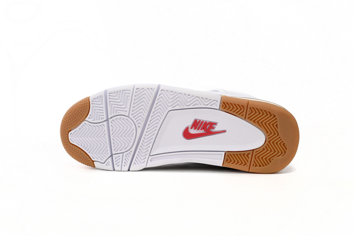 Nike SB x Air Jordan 4 White Brown