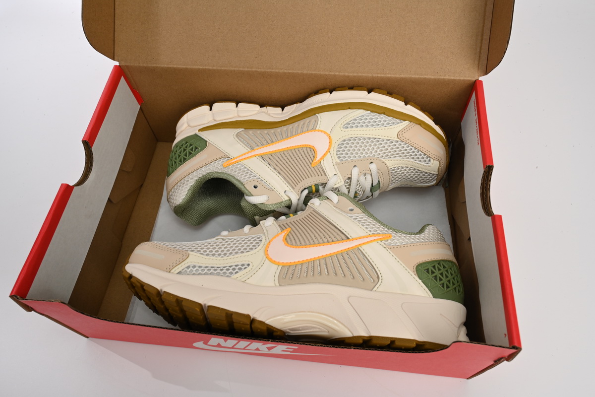 Nike Zoom Vomero 5 Sail Laser Orange Medium Olive FQ6868-181