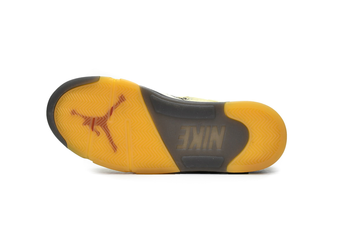 OFF-WHITE X AIR JORDAN 5 RETRO SP ‘SAIL’