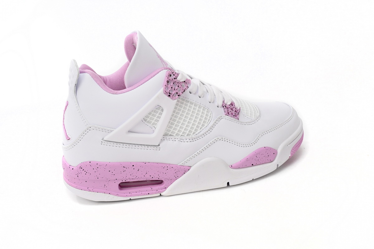 Air Jordan 4 White Oreo Pink