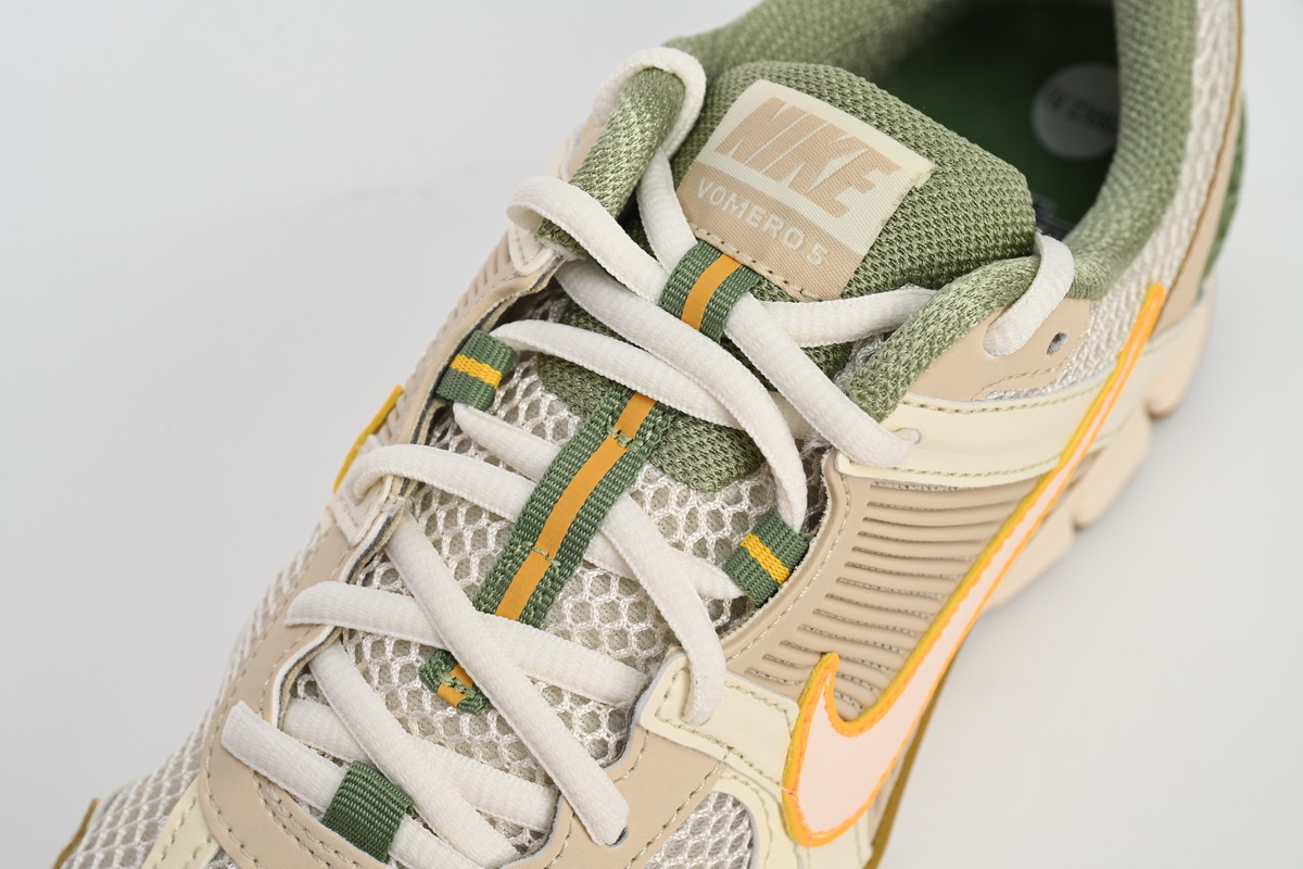 Nike Zoom Vomero 5 Sail Laser Orange Medium Olive FQ6868-181