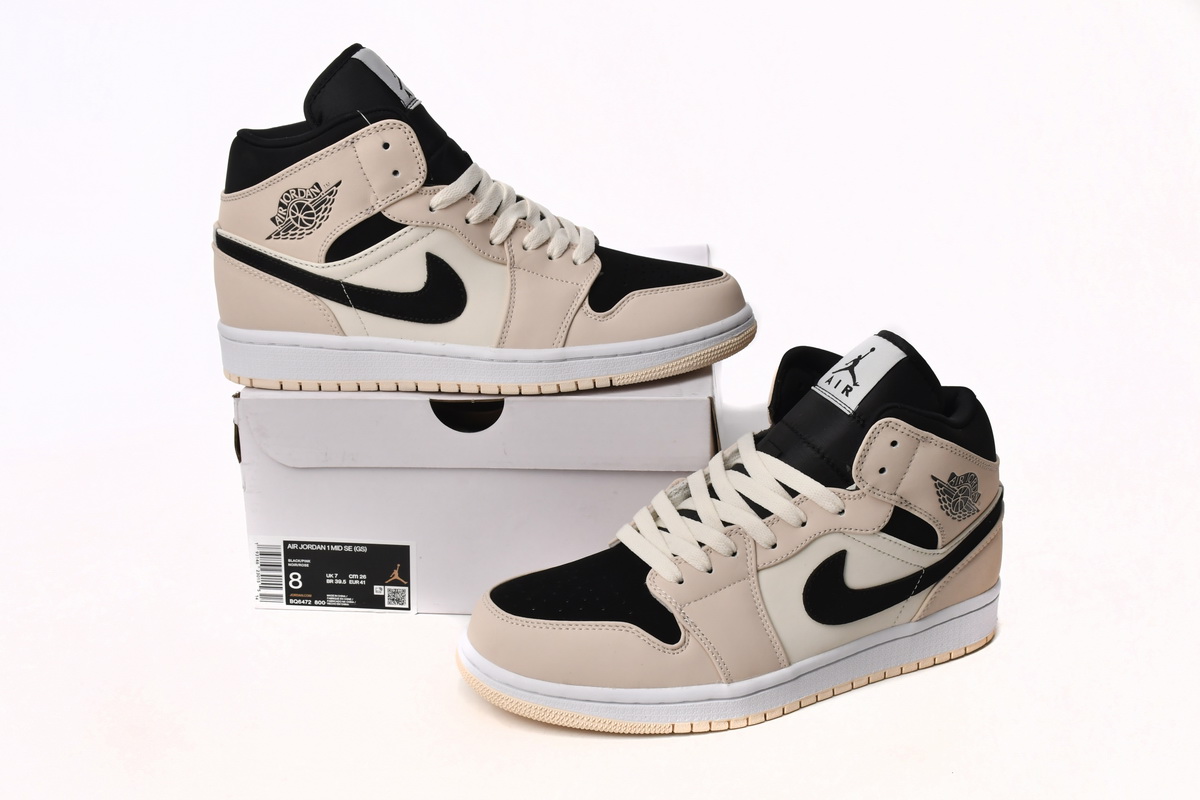 Air Jordan 1 Mid Barely Orange BQ6472-80