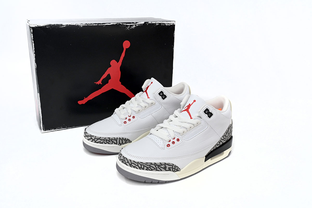 AIR JORDAN 3 RETRO ‘WHITE CEMENT REIMAGINED’
